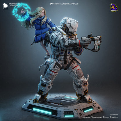 Diana & Hugh | Pragmata | Handcrafted Figure