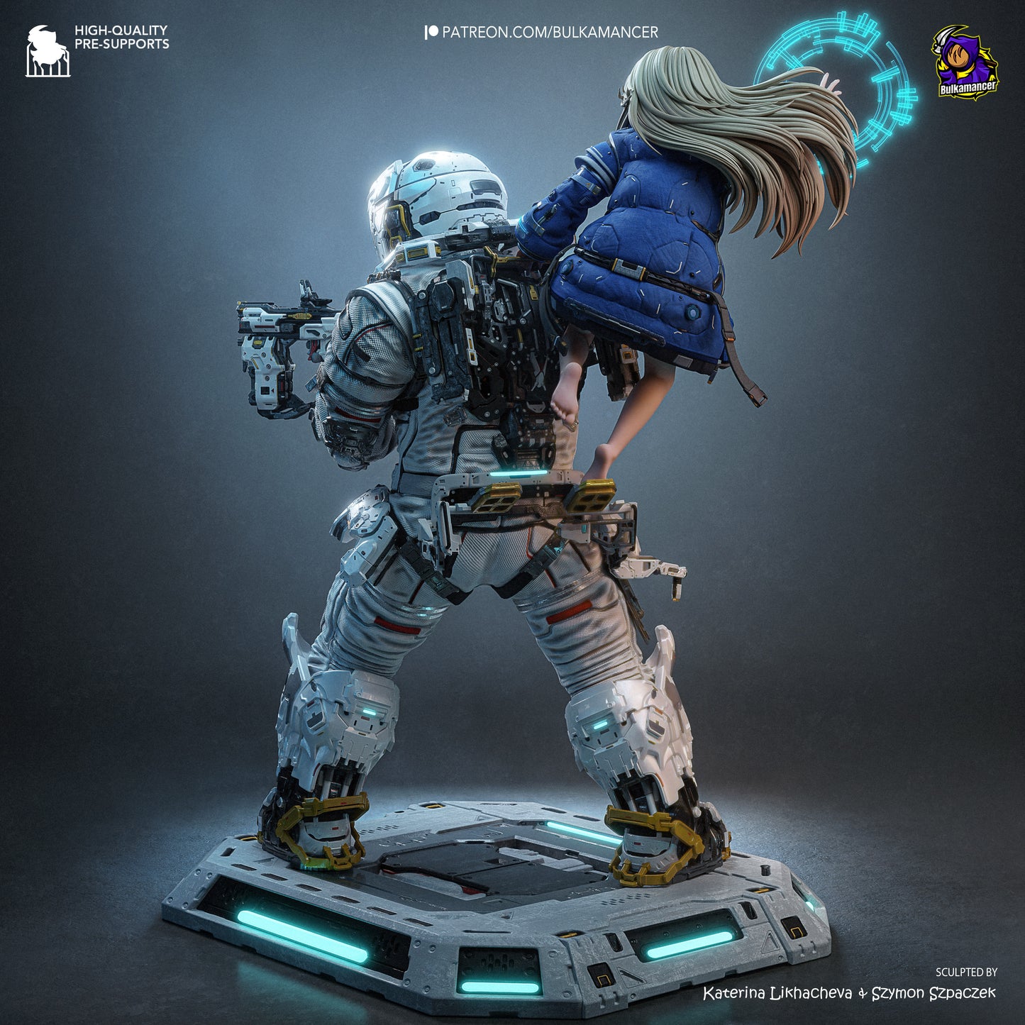 Diana & Hugh | Pragmata | Handcrafted Figure