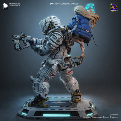 Diana & Hugh | Pragmata | Handcrafted Figure