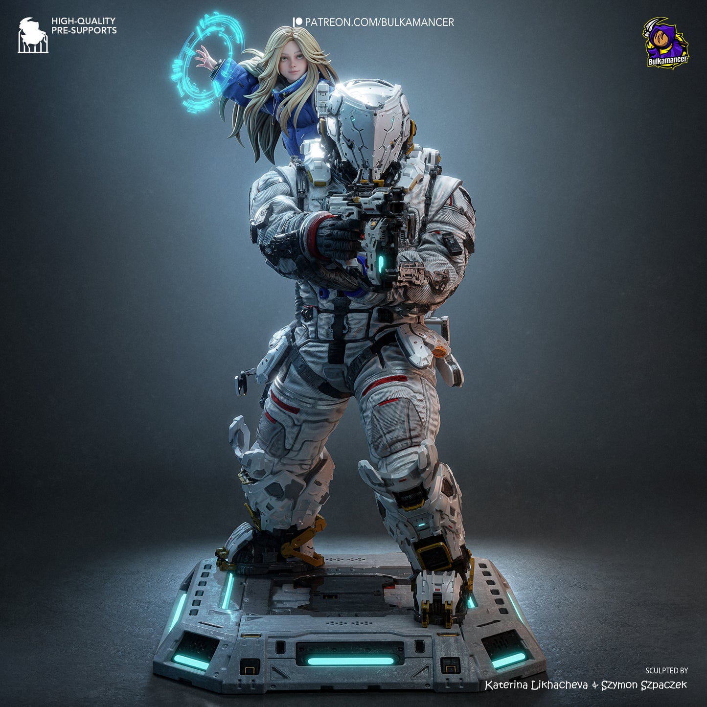 Diana & Hugh | Pragmata | Handcrafted Figure