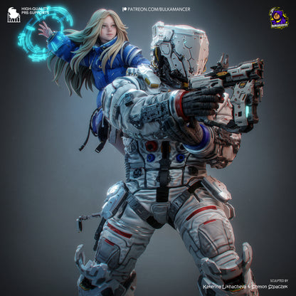 Diana & Hugh | Pragmata | Handcrafted Figure