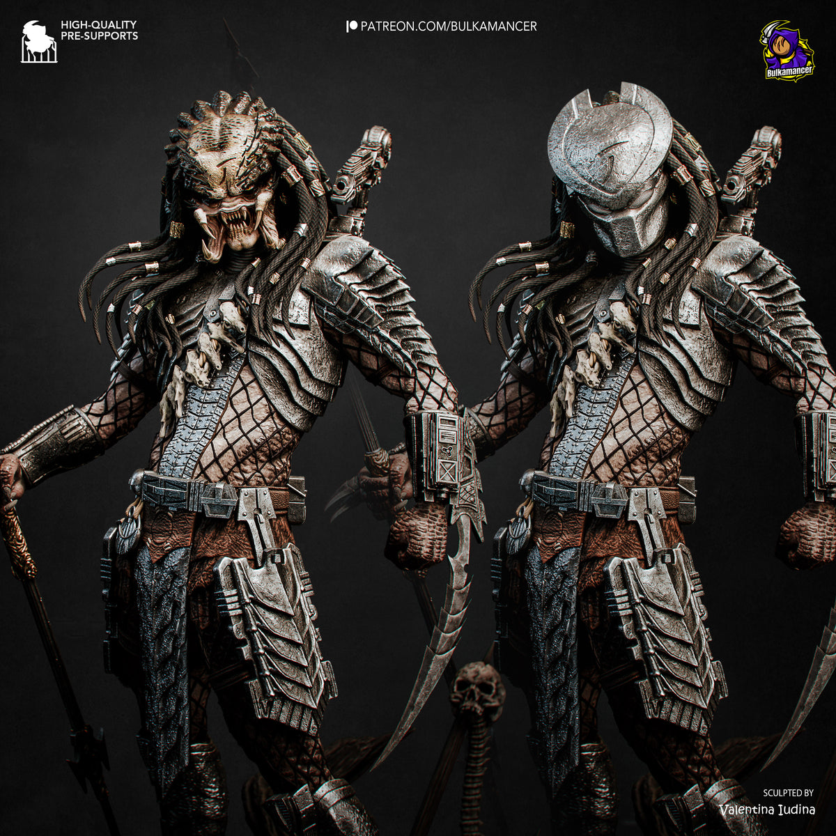 Alien Hunter | Handcrafted Figure