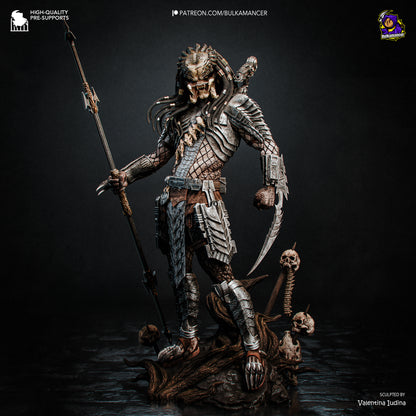 Alien Hunter | Handcrafted Figure