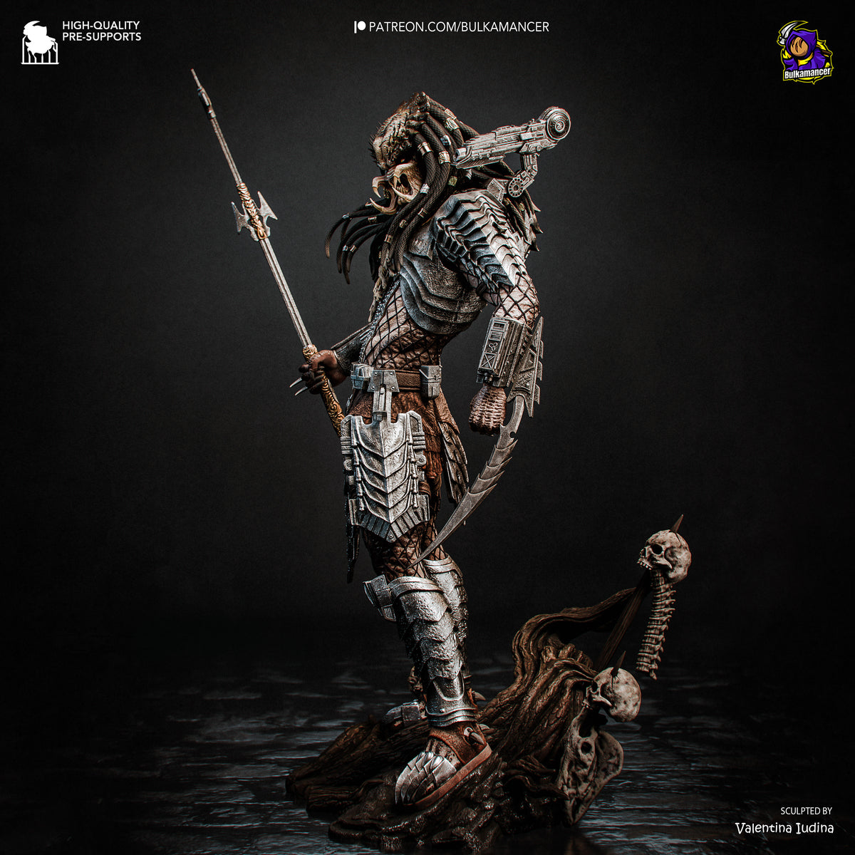 Alien Hunter | Handcrafted Figure
