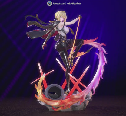 Evelyn | Zenless Zone Zero (ZZZ) | Handcrafted Figure