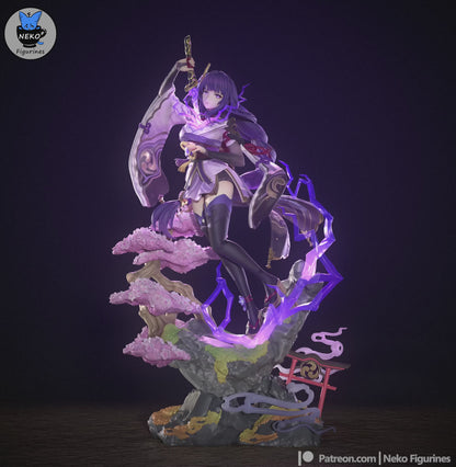 Raiden | Genshin Impact | Handcrafted Figure