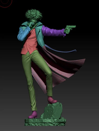 Spike Spiegel | Cowboy Bebop | Handcrafted Figure
