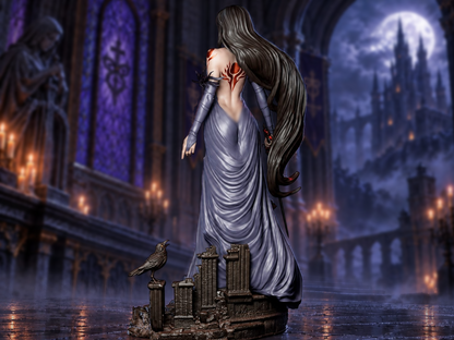 Glyph Huntress | Handcrafted Figure