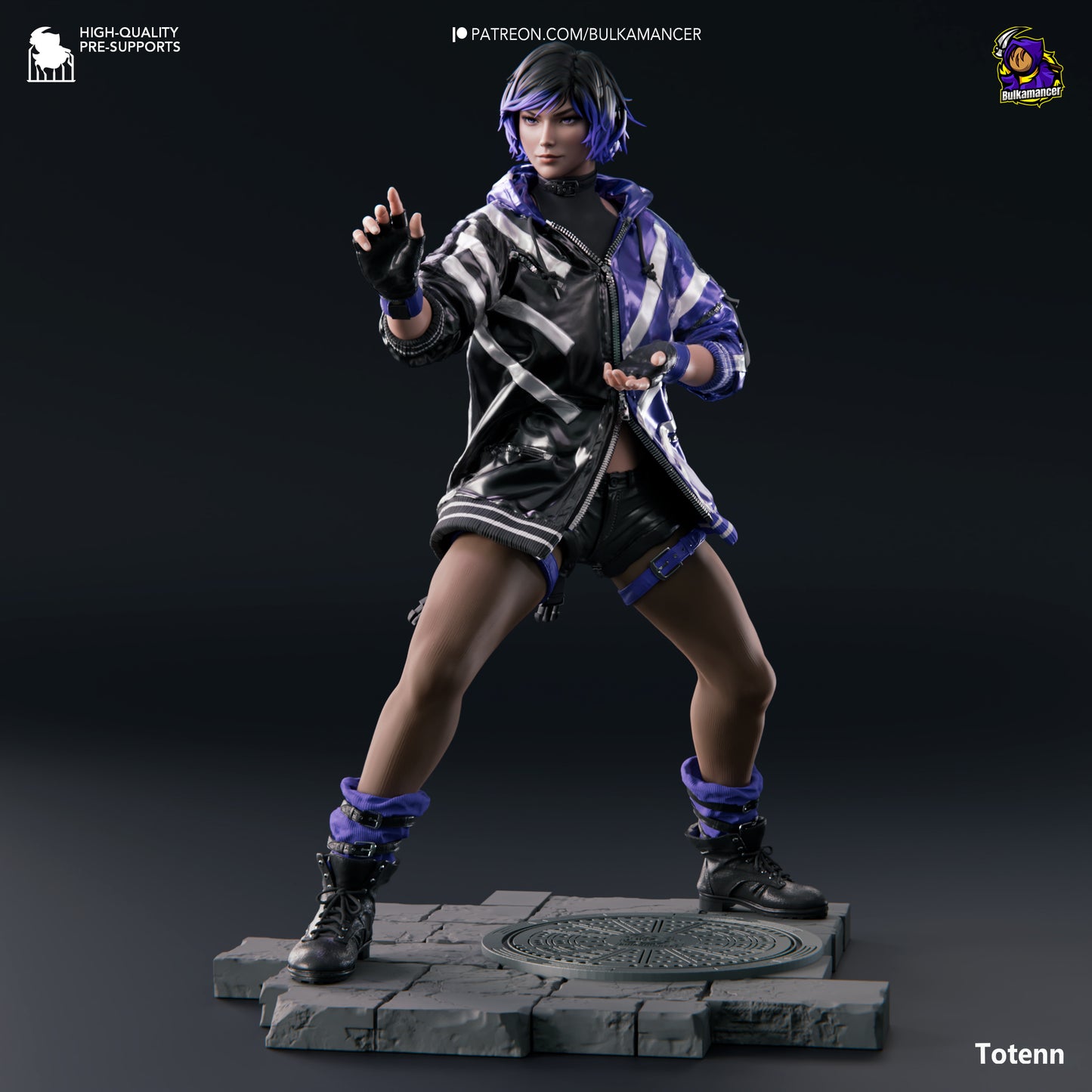 Reina | Tekken | Handcrafted Figure