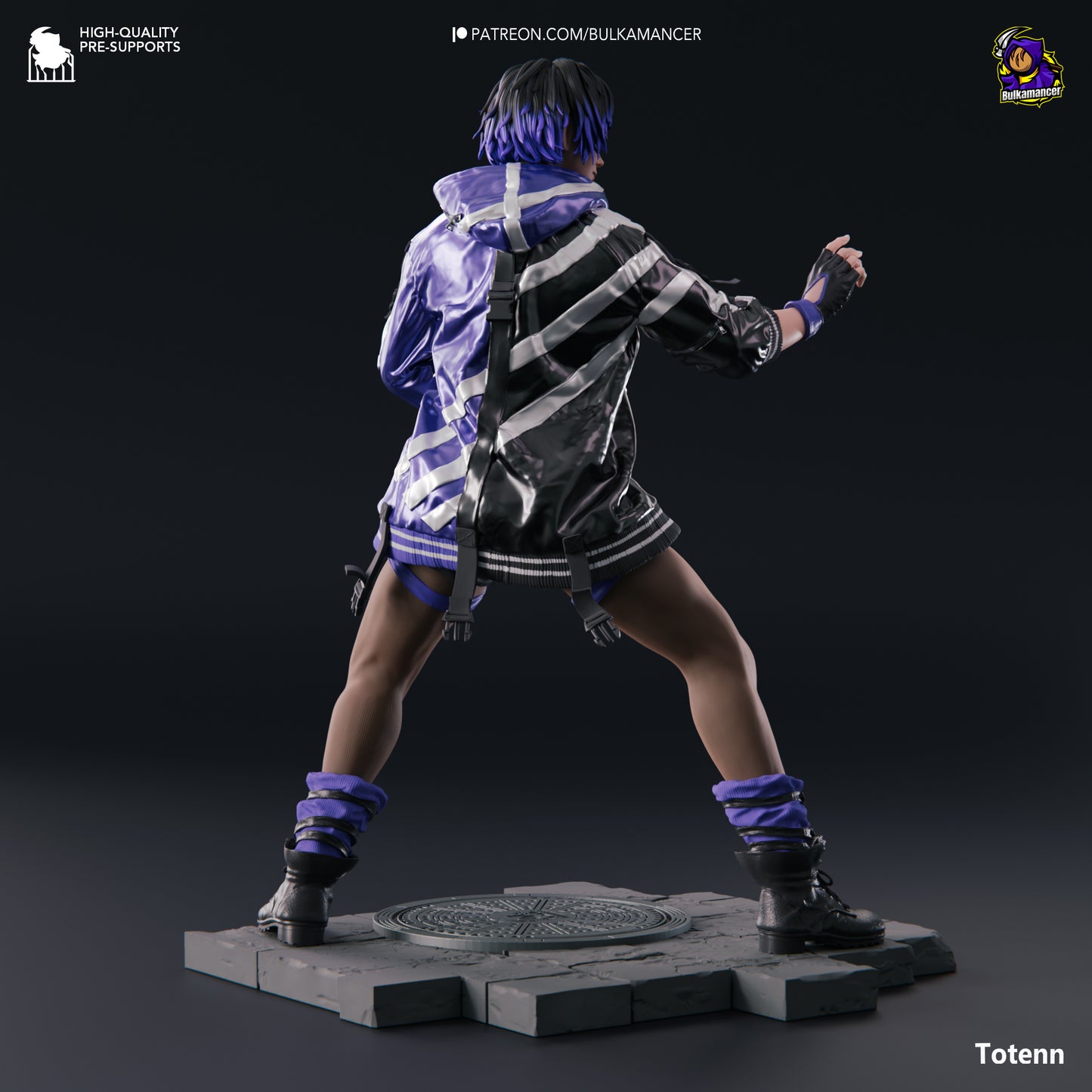Reina | Tekken | Handcrafted Figure