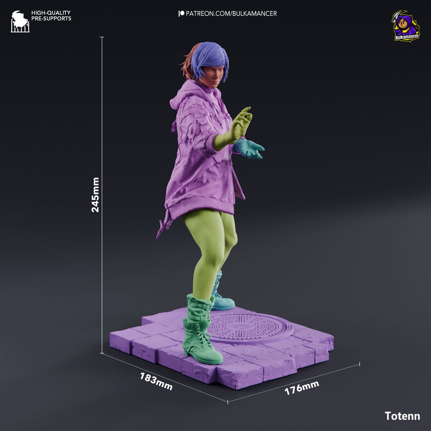 Reina | Tekken | Handcrafted Figure