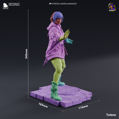 Reina | Tekken | Handcrafted Figure
