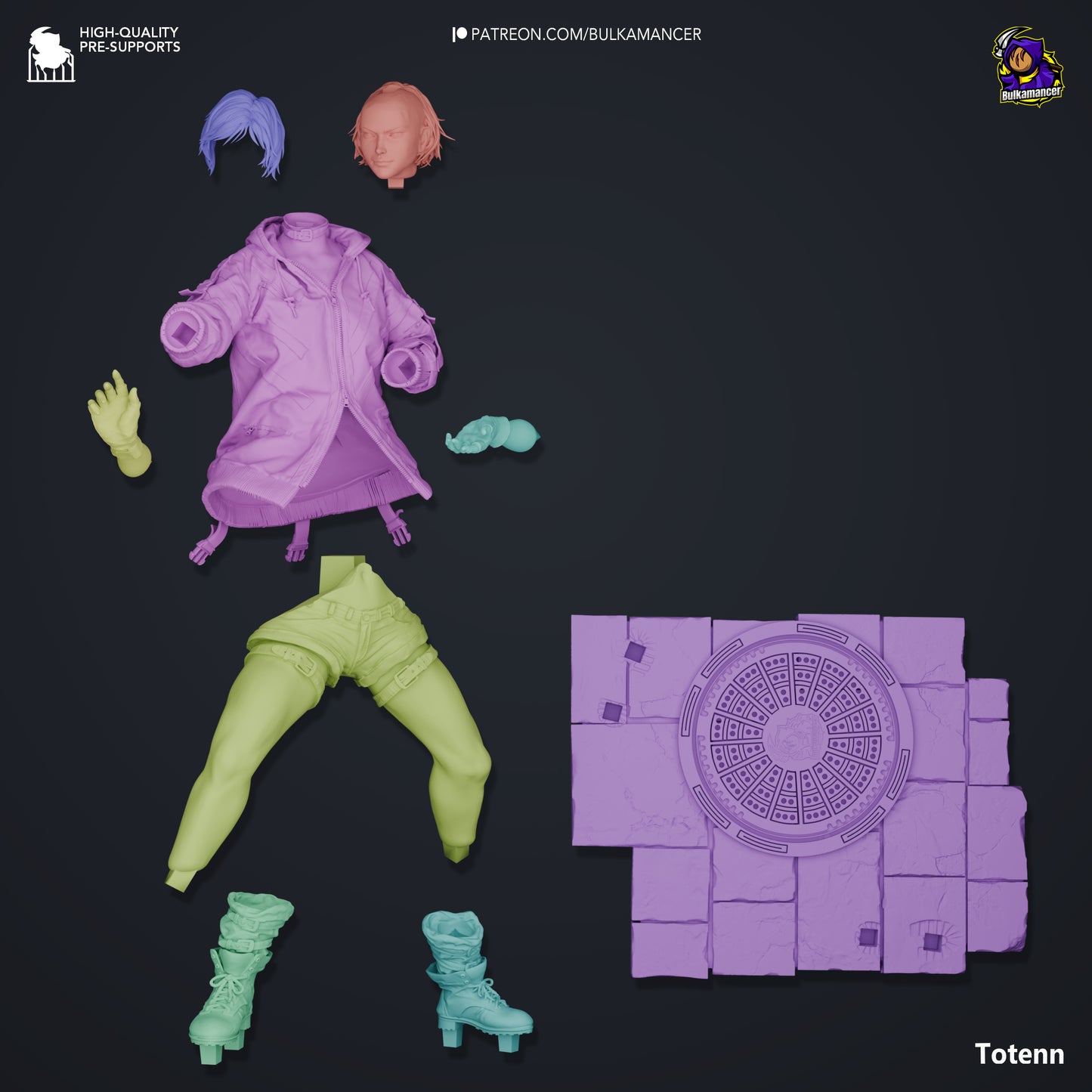 Reina | Tekken | Handcrafted Figure