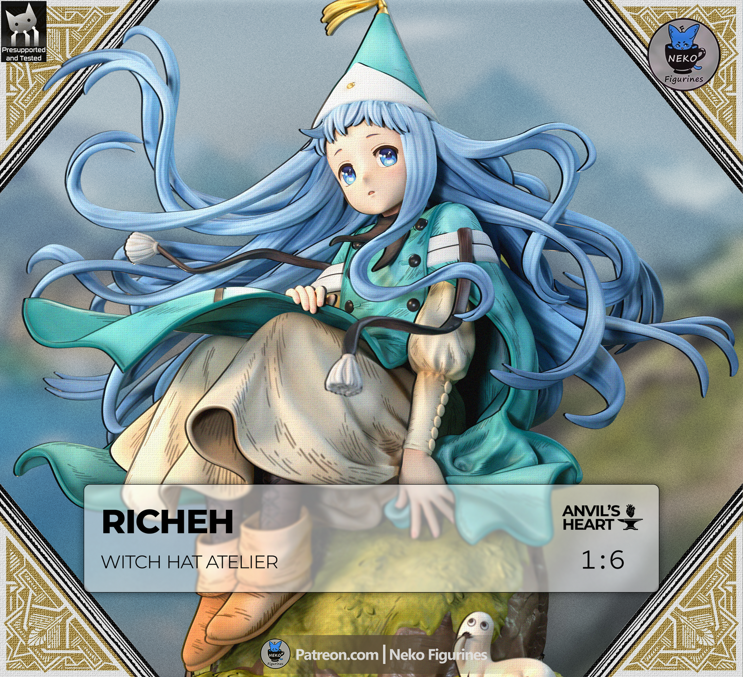 Arcane Hat Apprentice | Handcrafted Figure