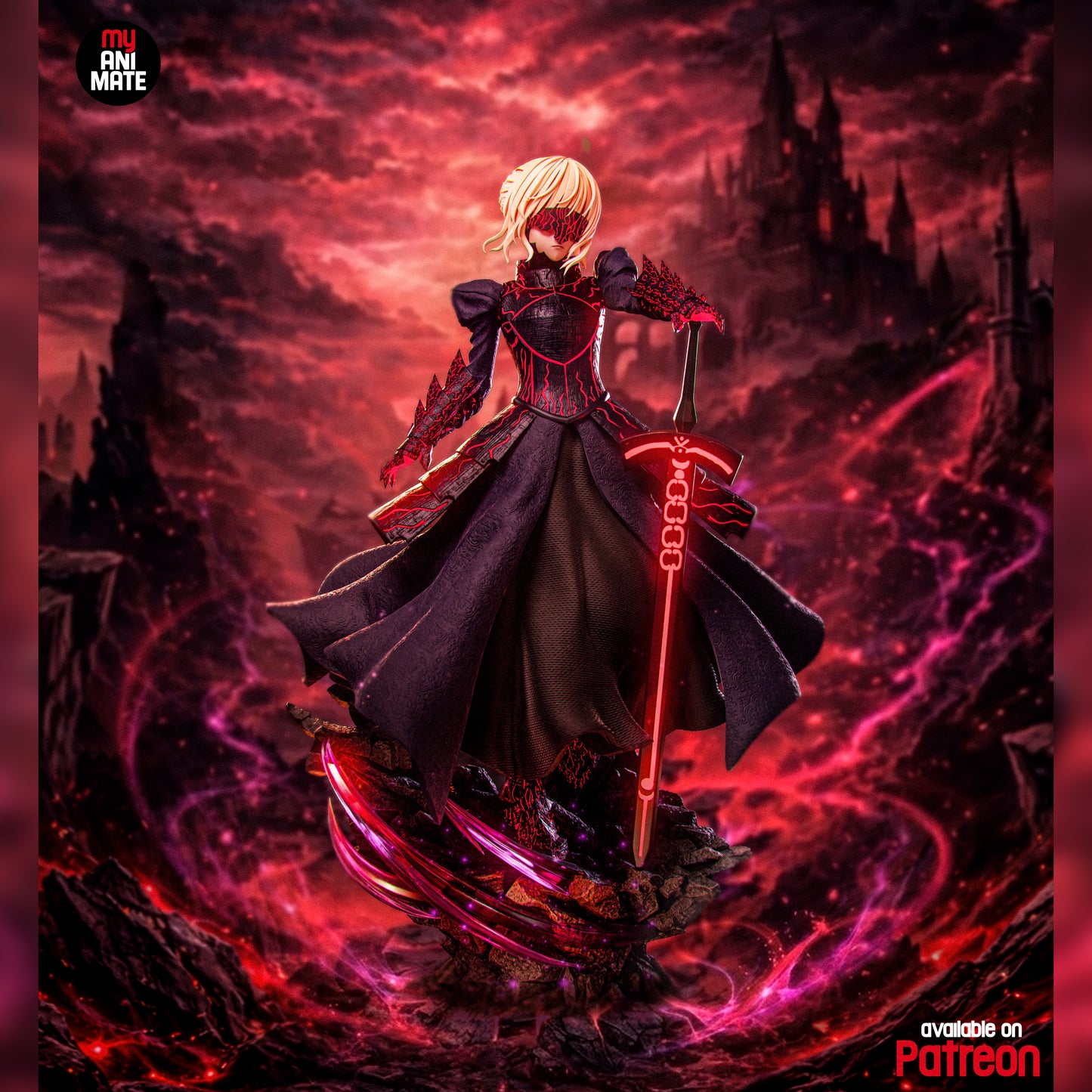 Saber Alter | Fate Series | Handcrafted Figure