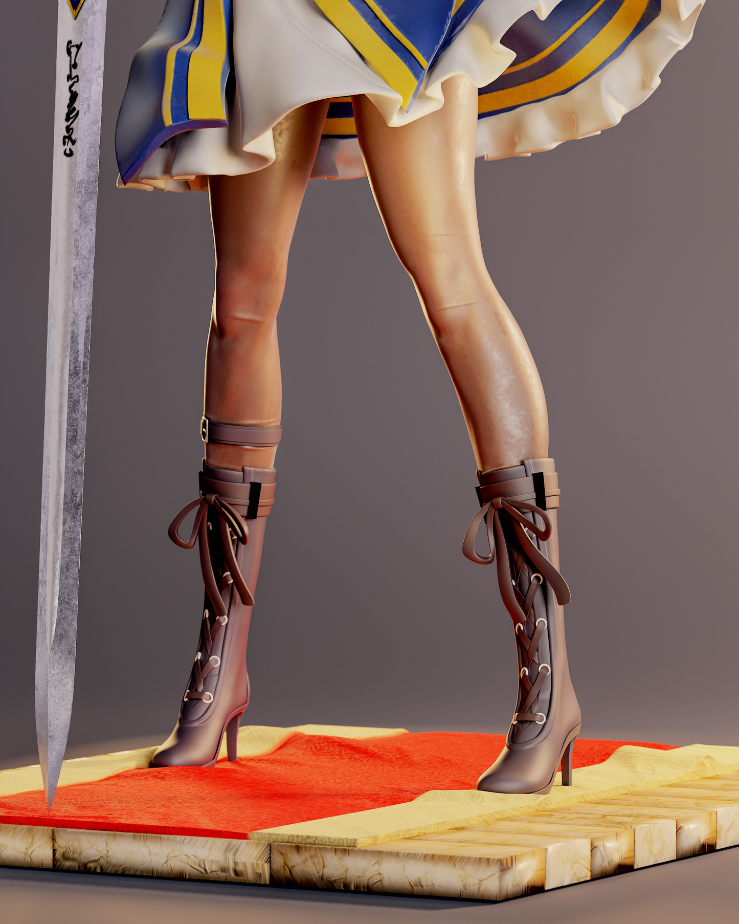 Saber | Honkai Star Rail | Handcrafted Figure