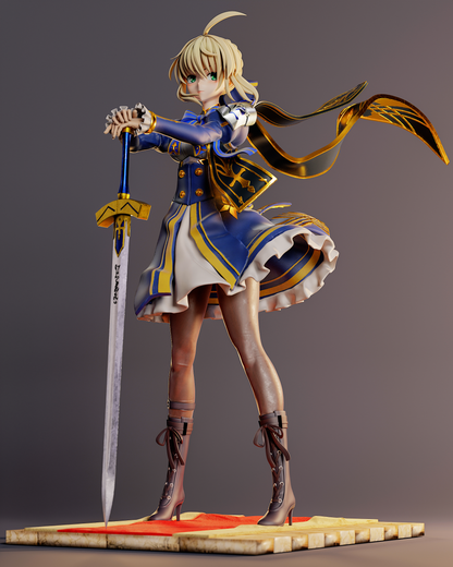 Saber | Honkai Star Rail | Handcrafted Figure
