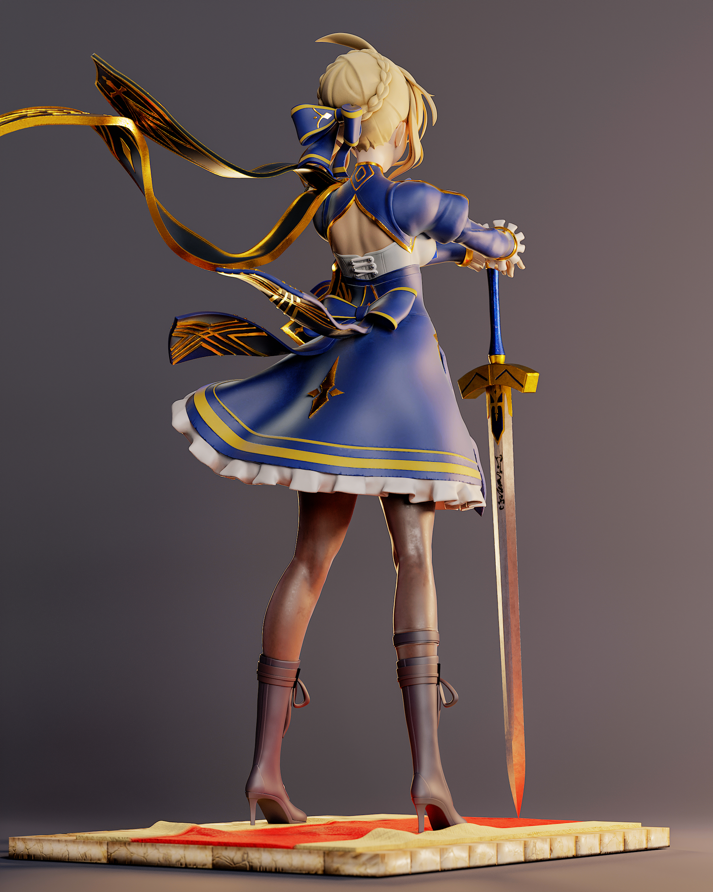 Saber | Honkai Star Rail | Handcrafted Figure