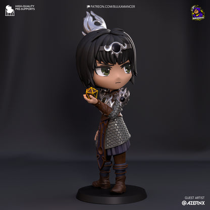 Chibi Shadowheart | Baldur's Gate 3 | Handcrafted Figure