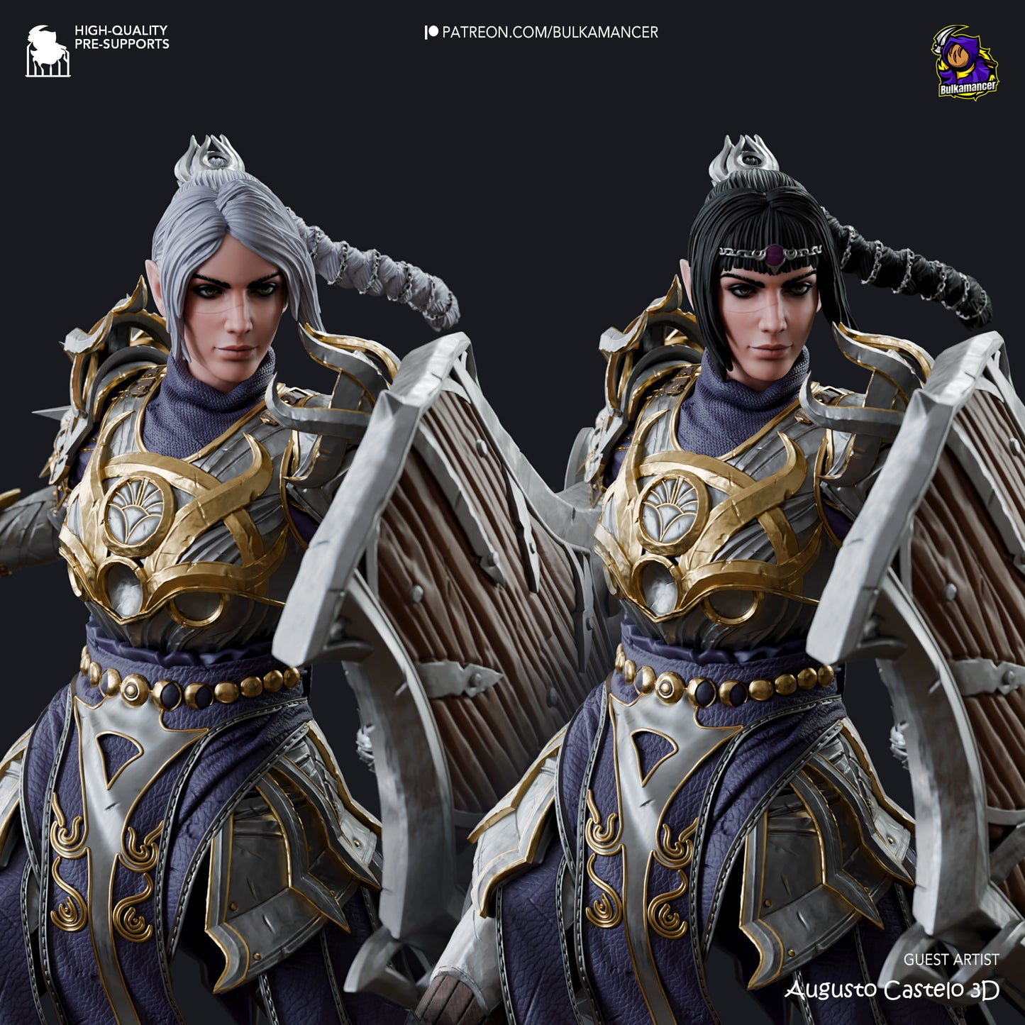 Shadowheart | Baldur’s Gate 3 | Handcrafted Figure