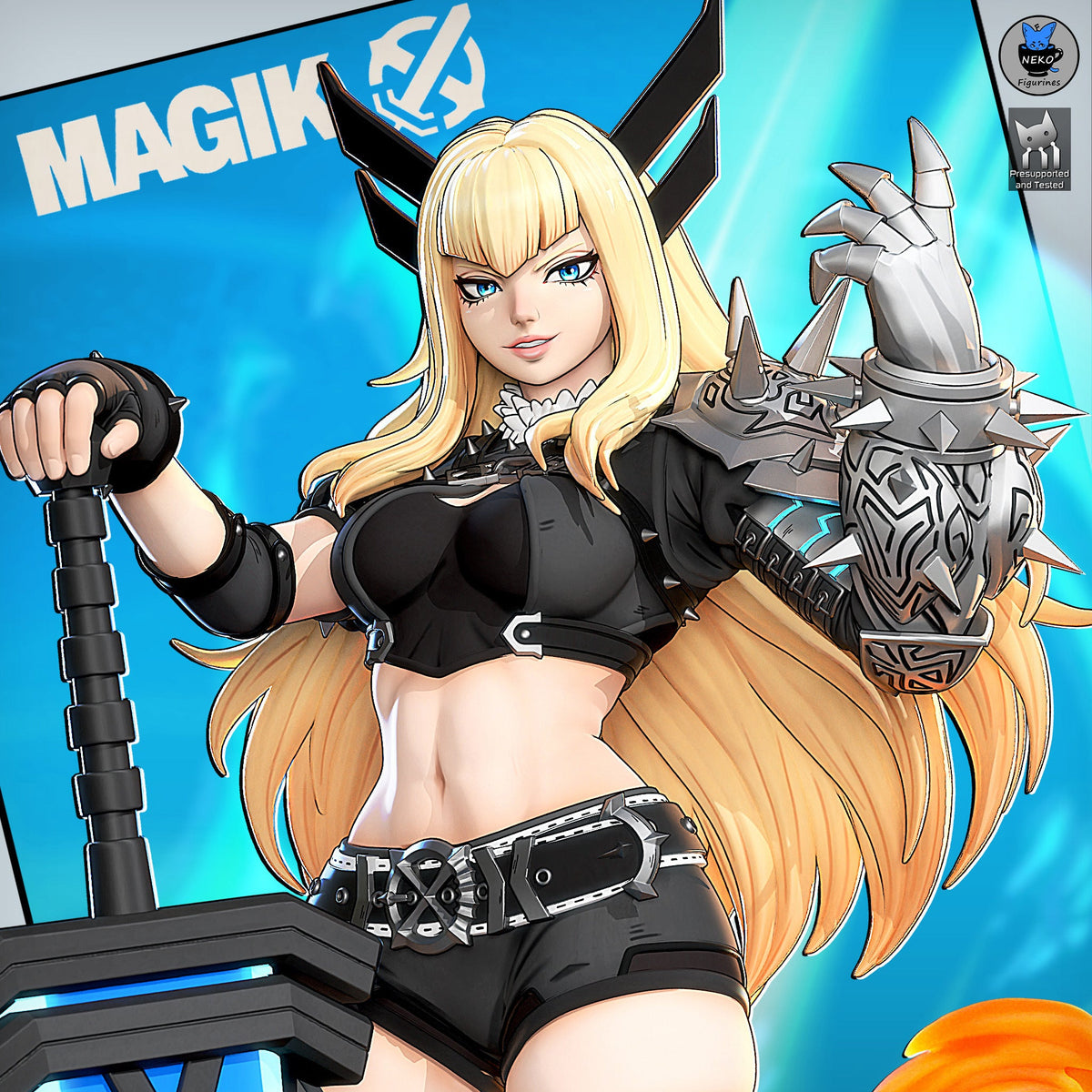 Arcane Sword Maiden | Handcrafted Figure