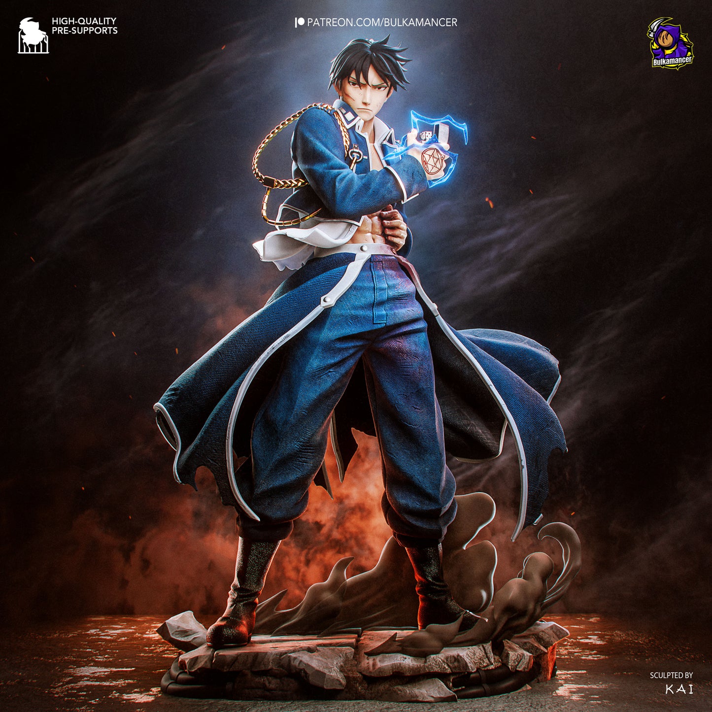 Flame Alchemist | Handcrafted Figure