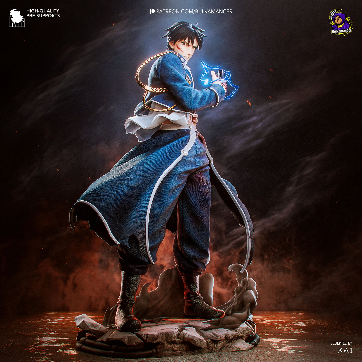 Flame Alchemist | Handcrafted Figure