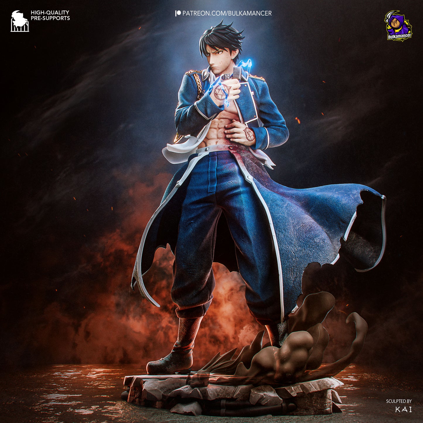 Flame Alchemist | Handcrafted Figure