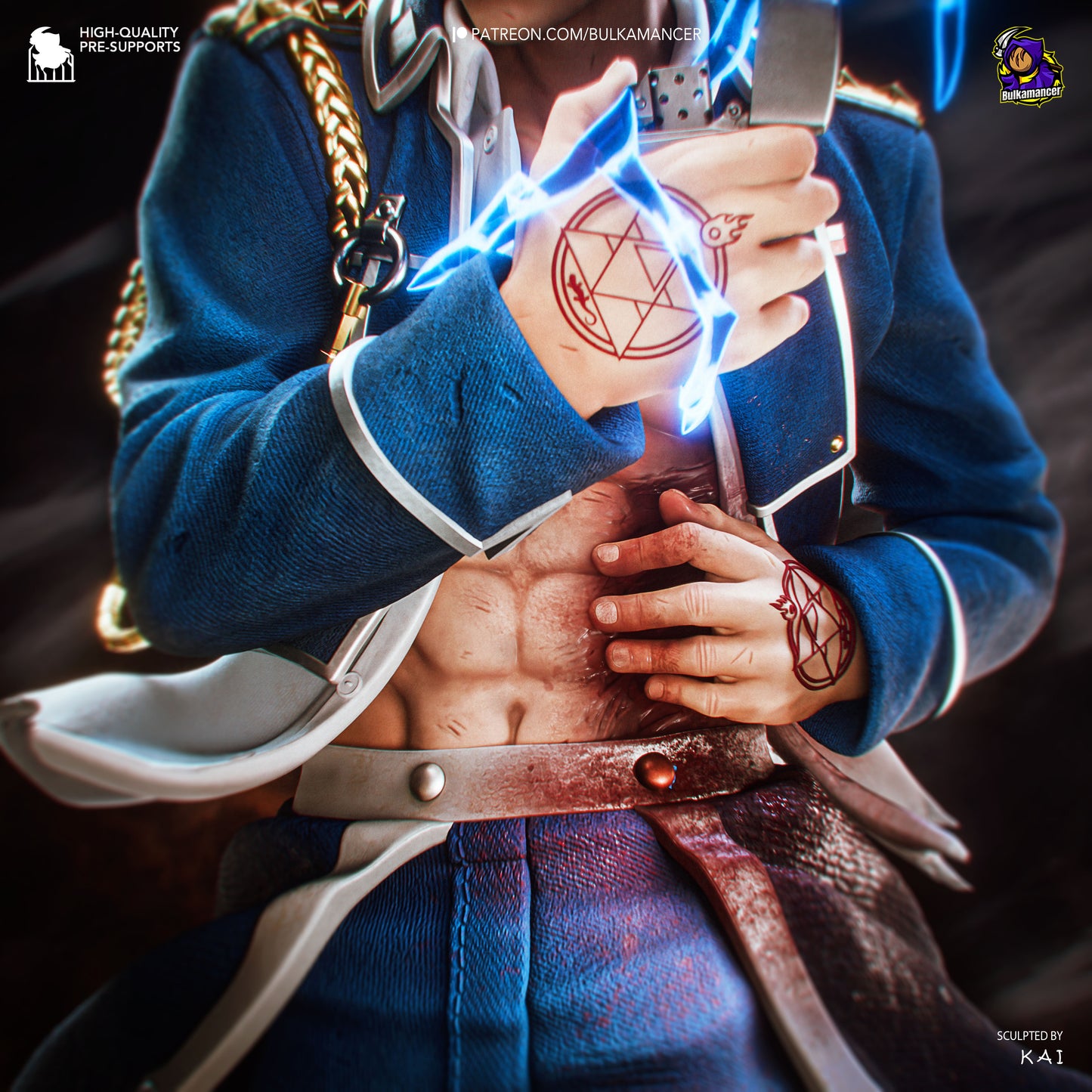 Flame Alchemist | Handcrafted Figure