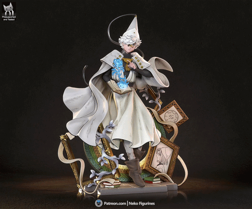 Qifrey | Witch Hat Atelier | Handcrafted Figure