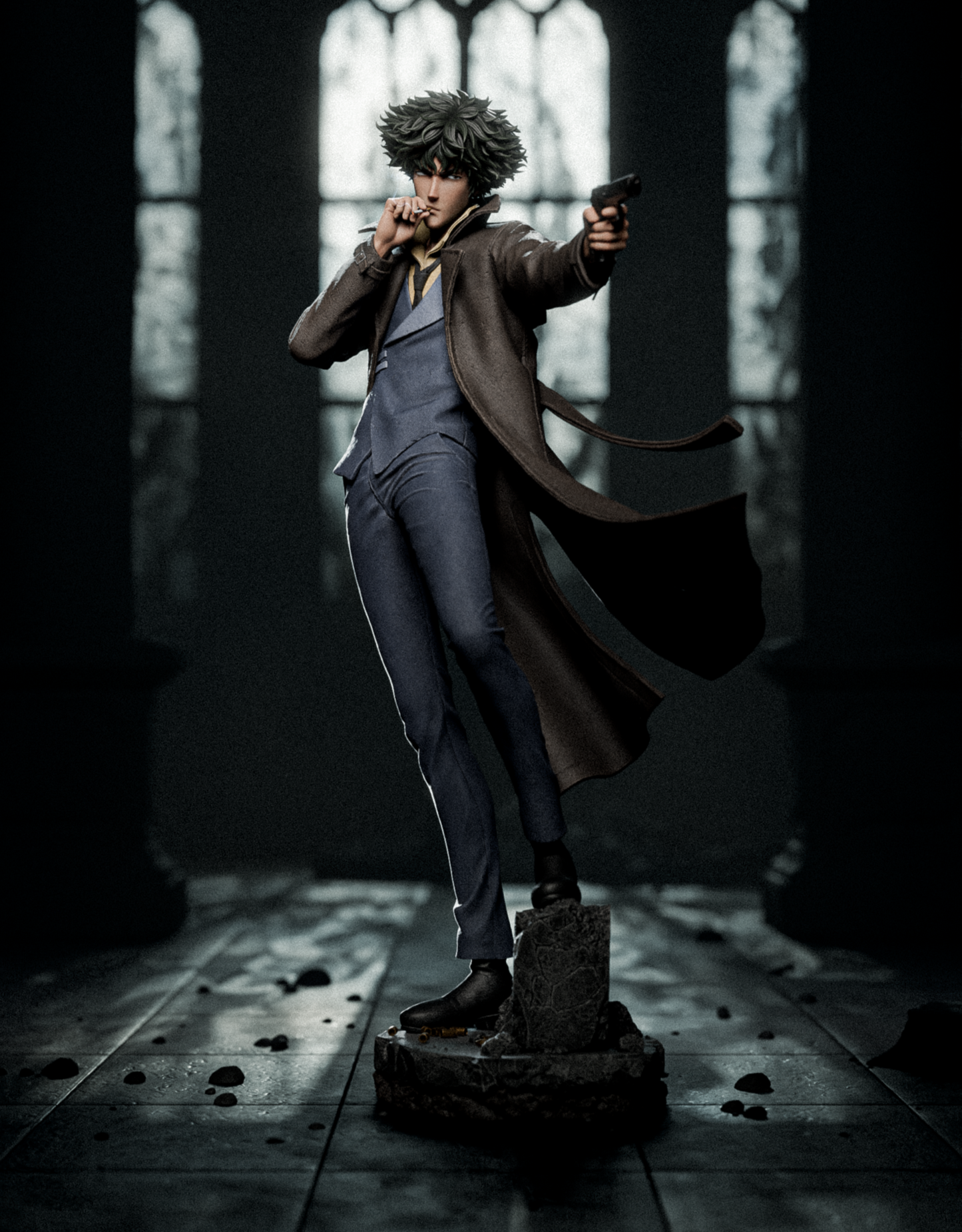 Spike Spiegel | Cowboy Bebop | Handcrafted Figure