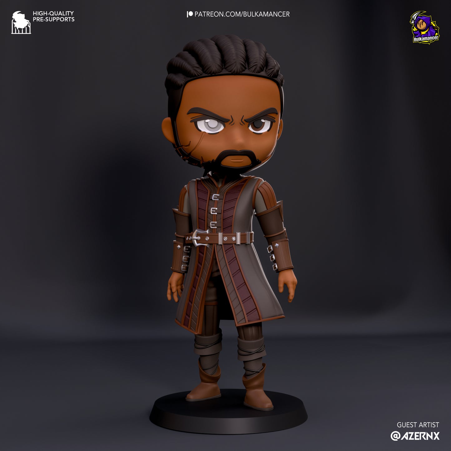 Chibi Wyll | Baldur's Gate 3 | Handcrafted Figure