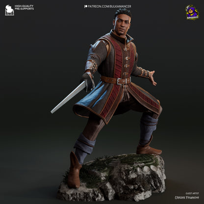 Wyll | Baldur's Gate 3 | Handcrafted Figure