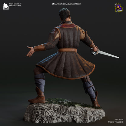 Wyll | Baldur's Gate 3 | Handcrafted Figure