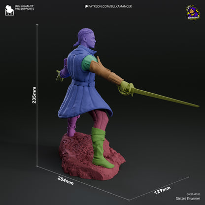 Wyll | Baldur's Gate 3 | Handcrafted Figure