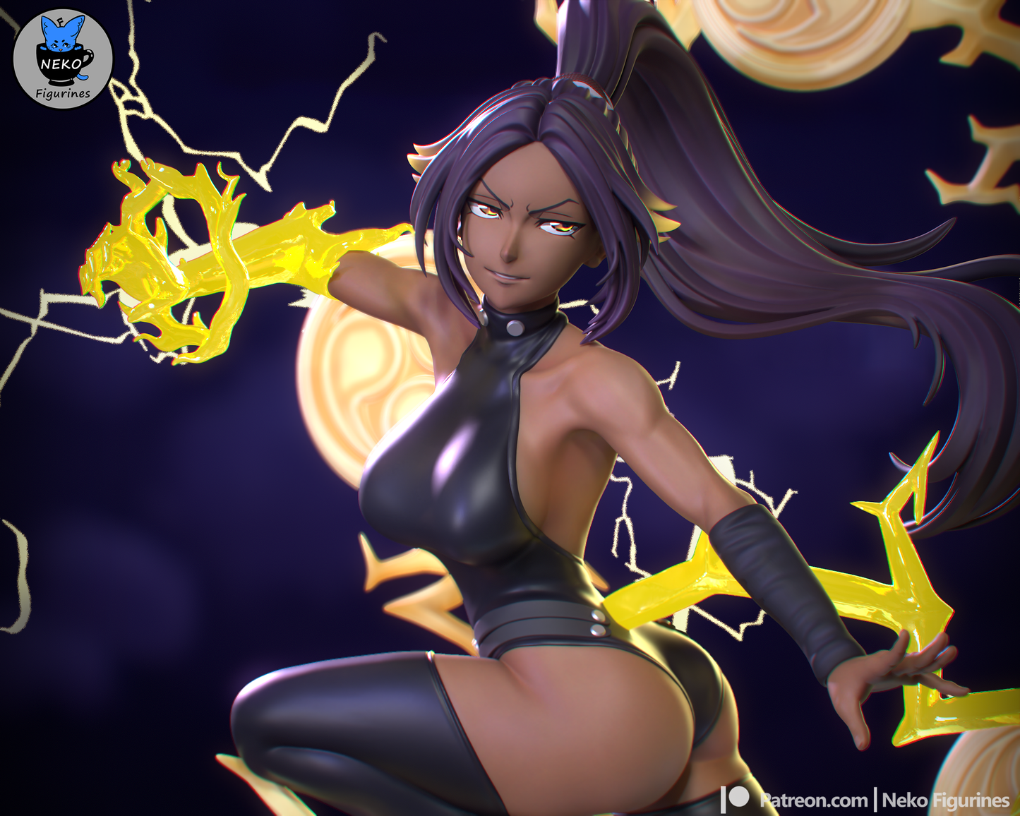 Yoruichi | Bleach | Handcrafted Figure