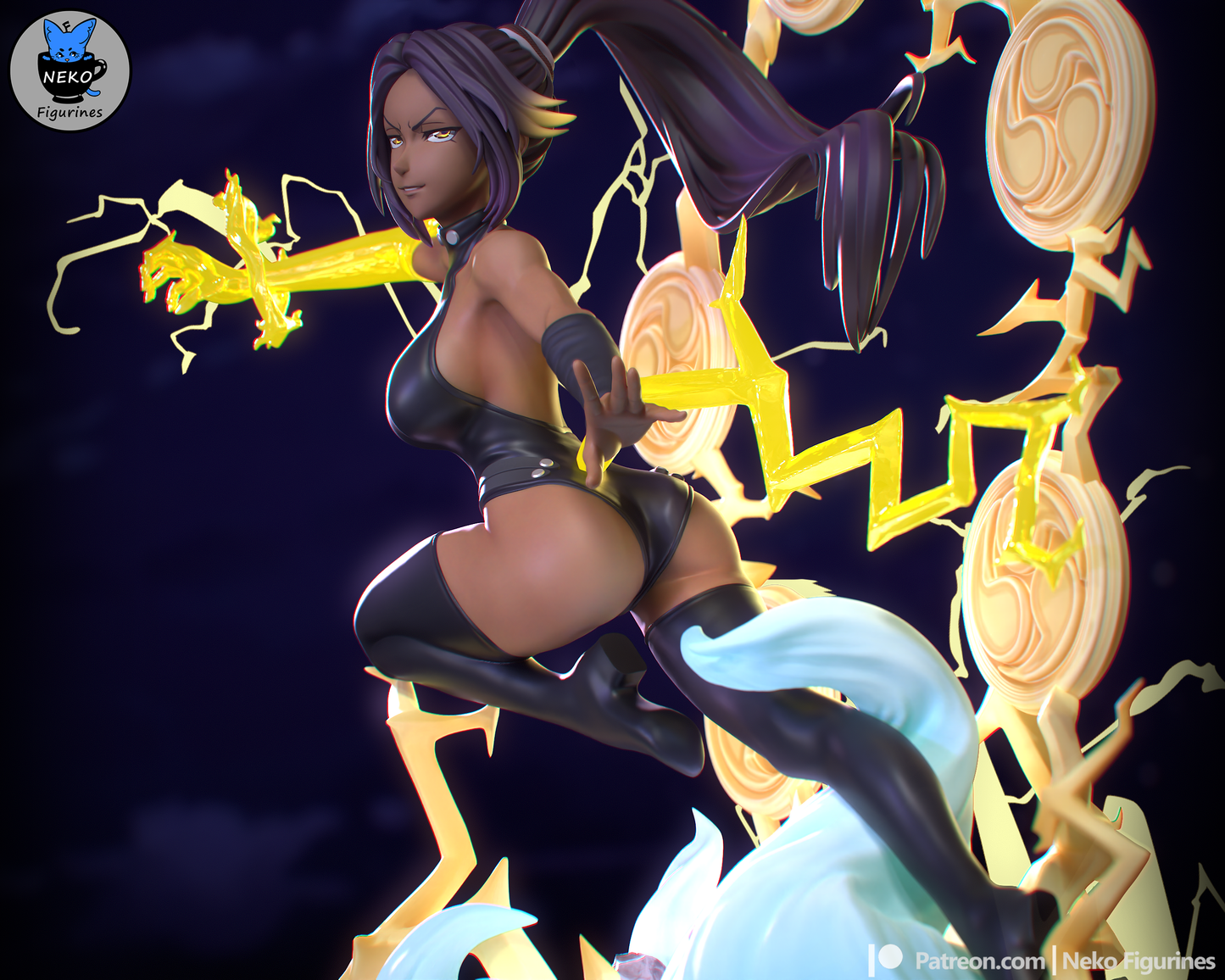 Yoruichi | Bleach | Handcrafted Figure