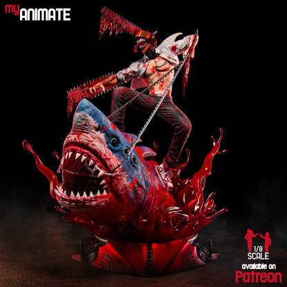 Heart of the Chainsaw | Chainsaw | Handcrafted Figure